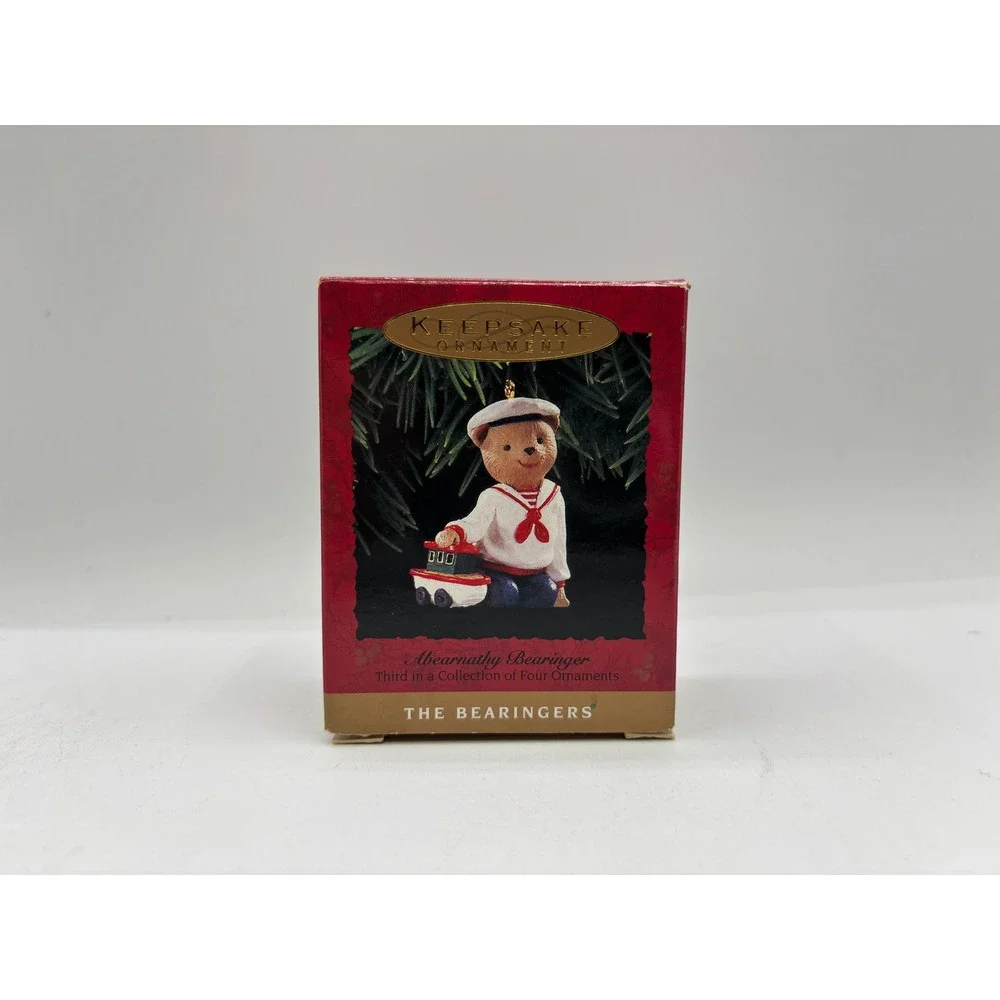 Hallmark Keepsake Ornament 1993 Abearnathy Bearinger 3rd in a Collection of 4